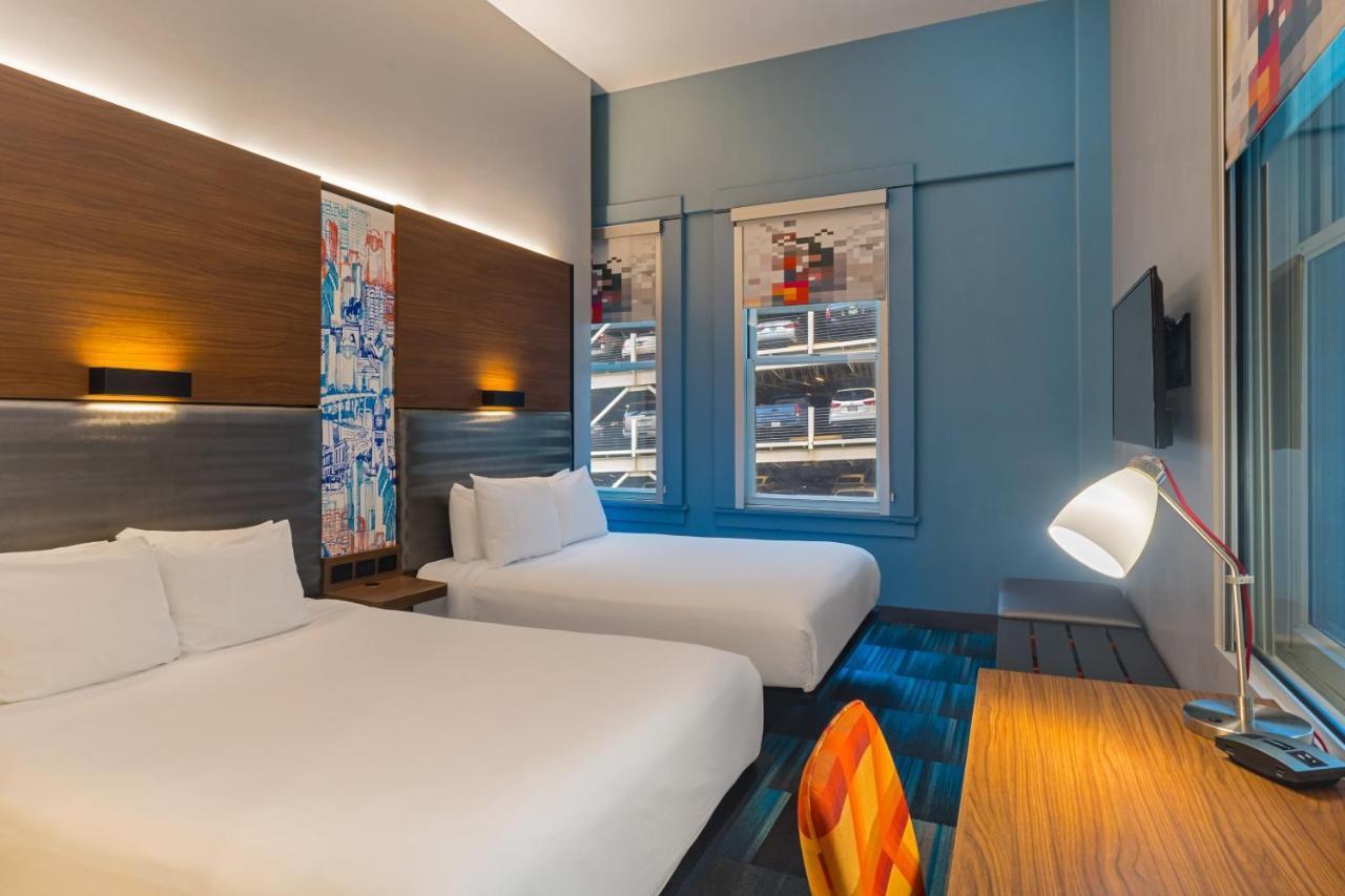 Aloft Houston Downtown Hotell Exteriör bild