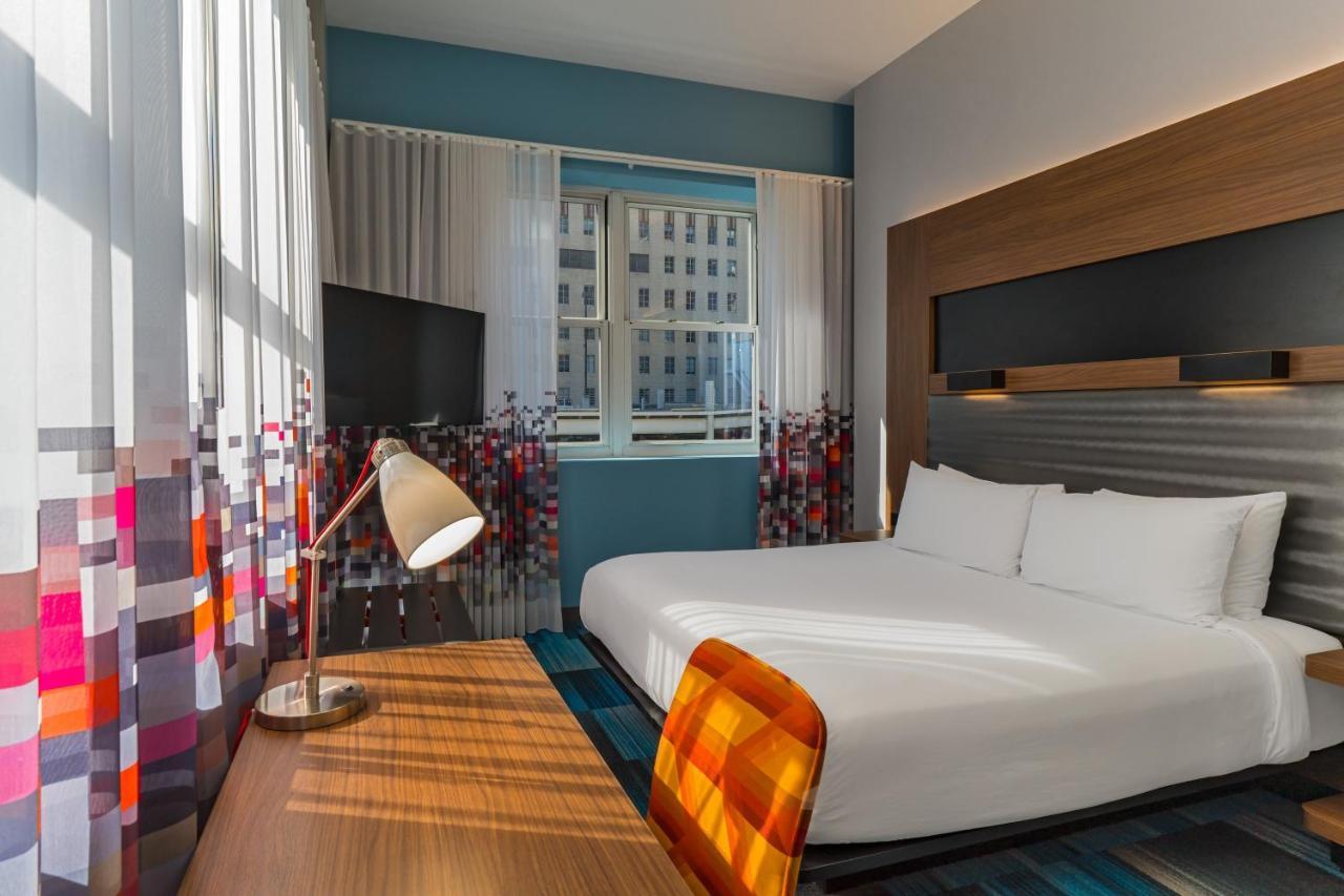 Aloft Houston Downtown Hotell Exteriör bild