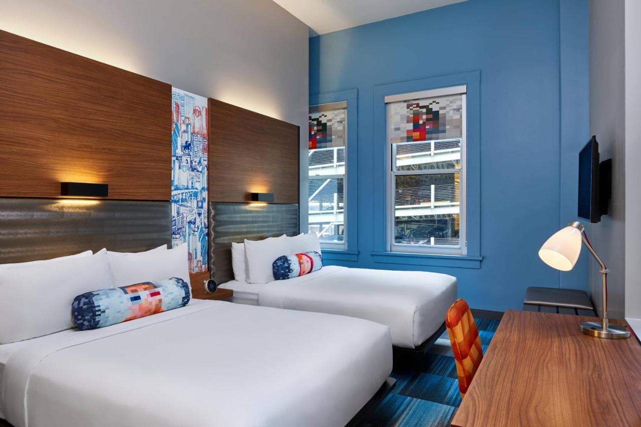 Aloft Houston Downtown Hotell Exteriör bild