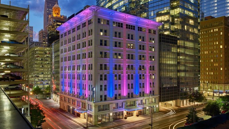 Aloft Houston Downtown Hotell Exteriör bild