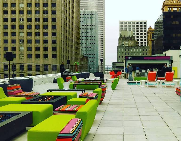 Aloft Houston Downtown Hotell Exteriör bild