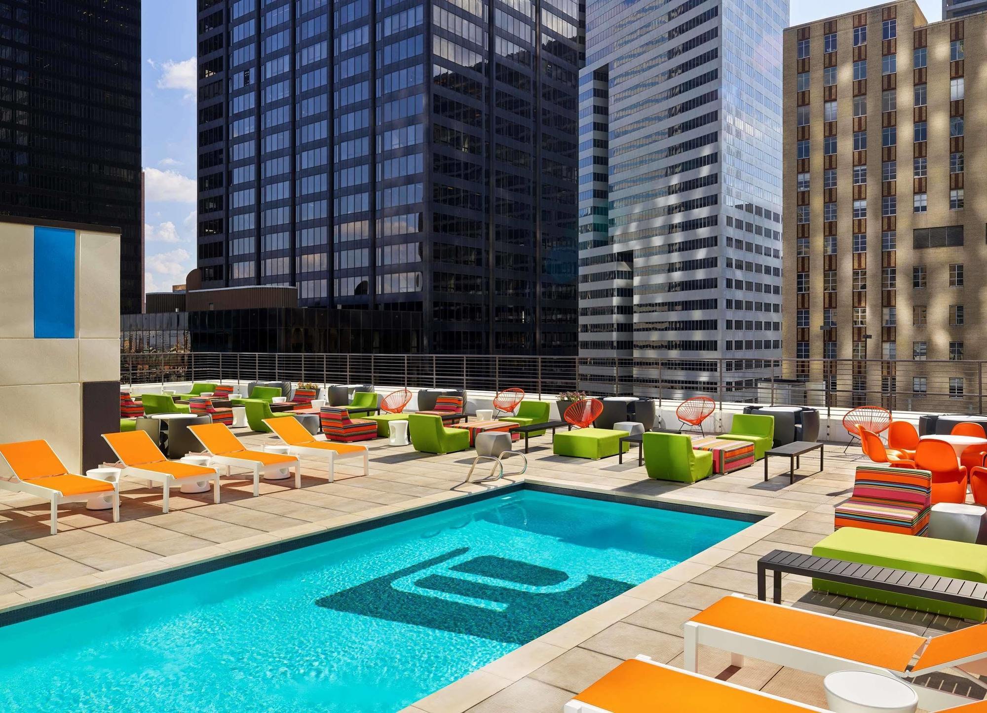 Aloft Houston Downtown Hotell Exteriör bild